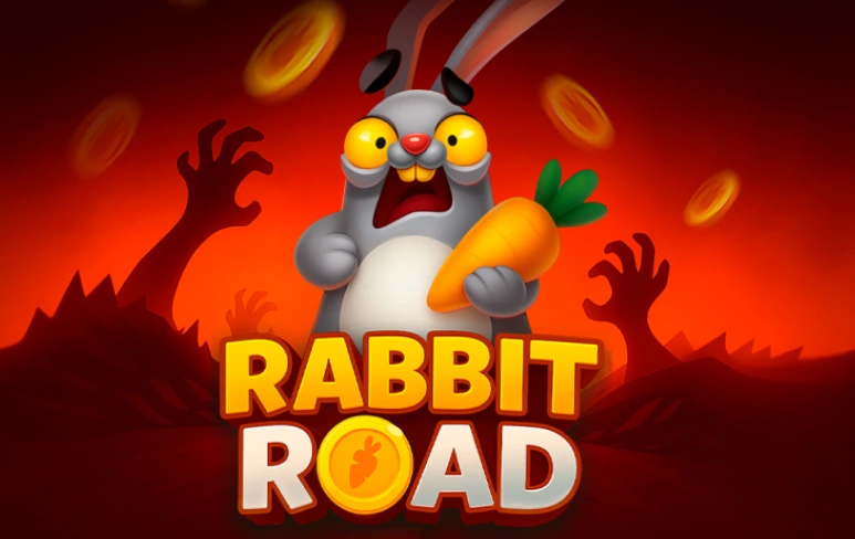 Logo Slot Rabbit Road.